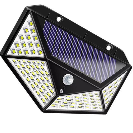 Lampa solara LED cu senzori de miscare